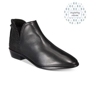 Kenneth Cole Reaction Leather Ankle Boots